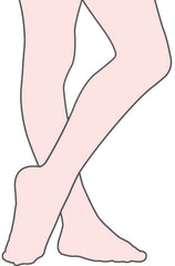 Children's Full Foot Ballet Dance Tights (Made In Italy)