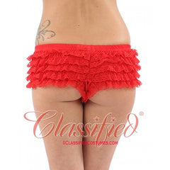 Ruffle Lace Hot Pants