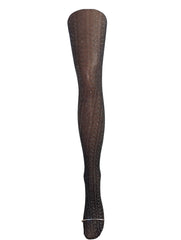 Chevron Lurex Tights