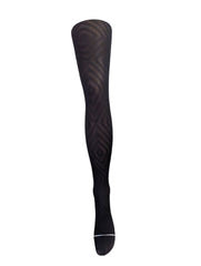 Chevron Weave Pattern Tights