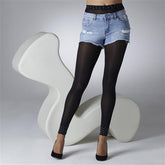 Gipsy Polka-Dot Cuff Footless Tights