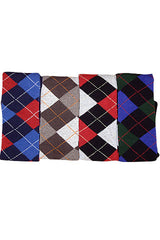 Argyle Over Knee Socks