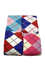Argyle Over Knee Socks