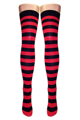Striped Over Knee Socks