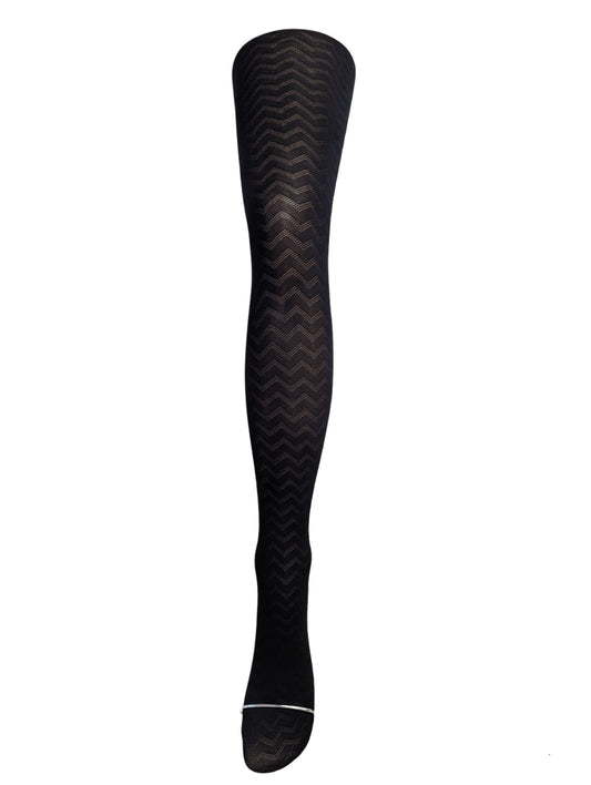 Weave Pattern Tights