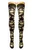 Camouflage Over Knee Socks
