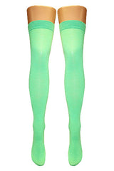 Neon Over Knee Socks