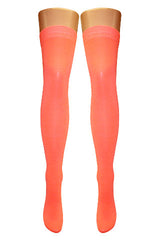 Neon Over Knee Socks