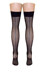 Seam Fishnet Stockings