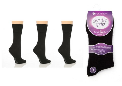 Ladies Gentle Grip Socks