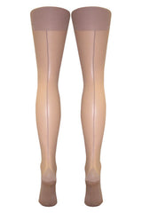 Silver Legs Seam Stiletto Heel Tights