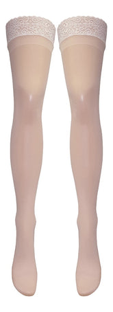 Vintage Nylon Lace Top Hold Ups