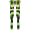 Silver Legs Striped Semi-Opaque Tights (One Size & XL)