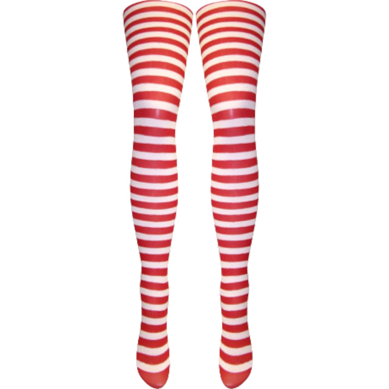 Silver Legs Striped Semi-Opaque Tights (One Size & XL)