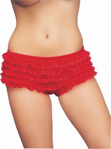 Ruffle Lace Hot Pants