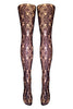 Big Flower Lace Tights