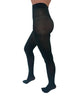 Silver Legs Leopard Print Tights