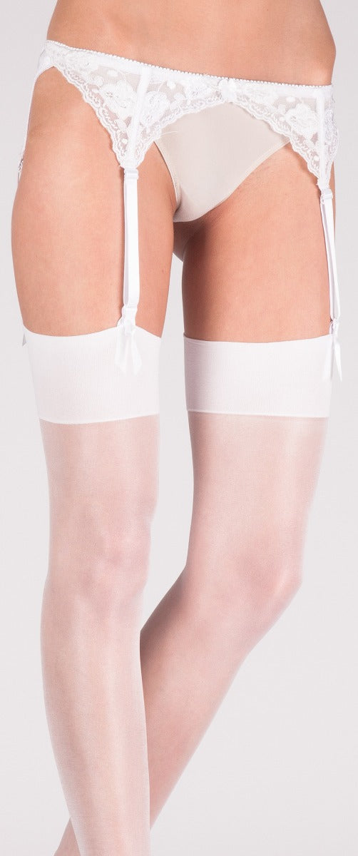 Narrow Lace Suspender Belts