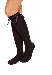 Bow Knee High Socks