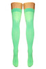 Neon Over Knee Socks