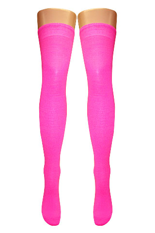 Neon Over Knee Socks The Hosiery Company