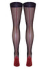 Stiletto Seam & Heel 15 Denier Stockings