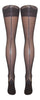 Stiletto Seam & Heel Lace Top Hold Ups