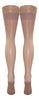 Stiletto Seam & Heel Lace Top Hold Ups